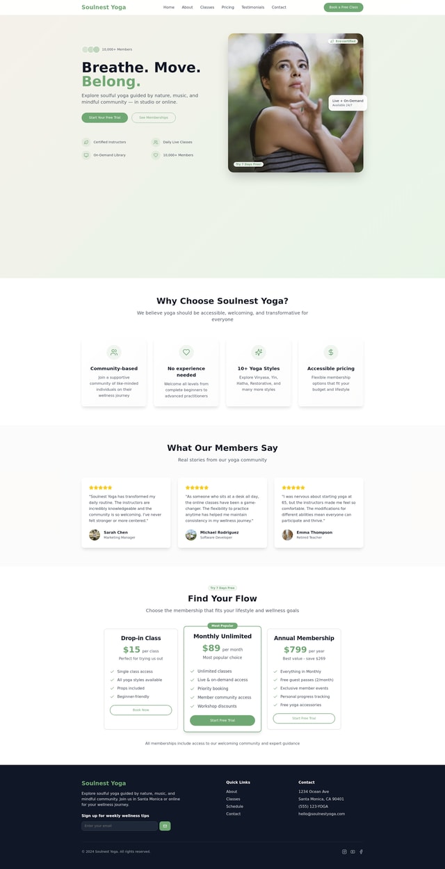 Soulful Yoga Experience