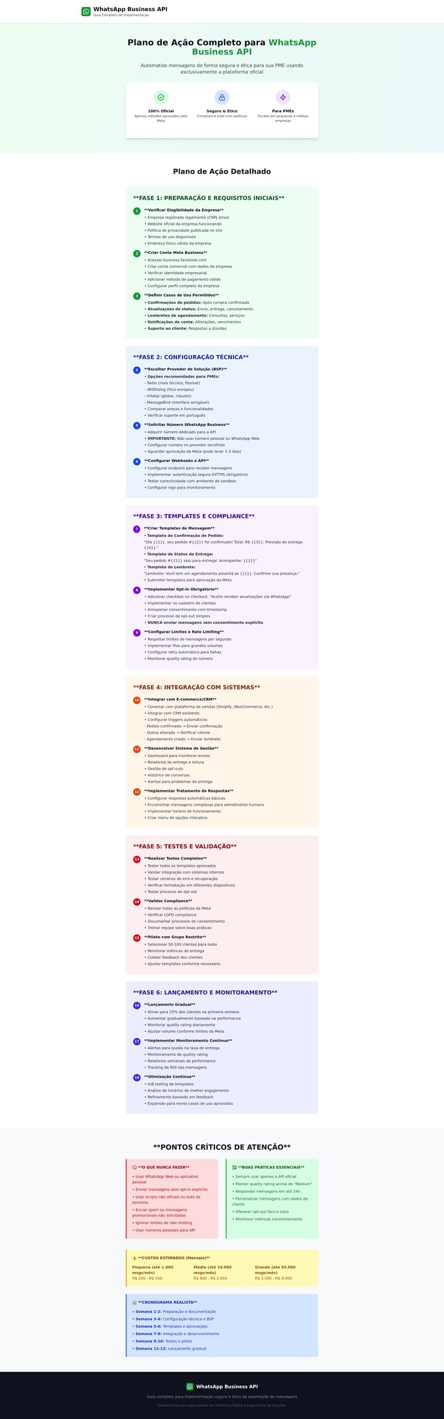 WhatsApp Automation Plan