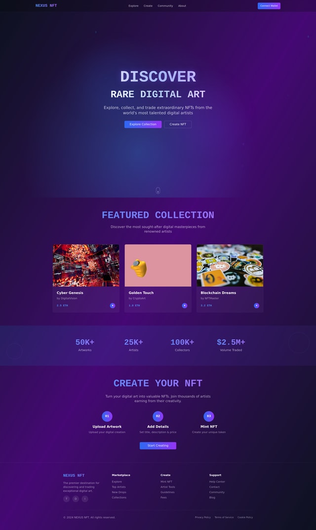 NFT Website