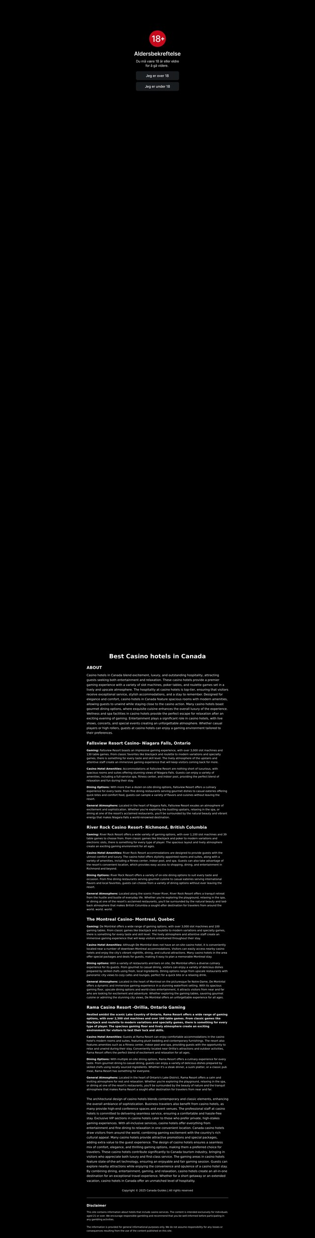 Casino Hotel Guide