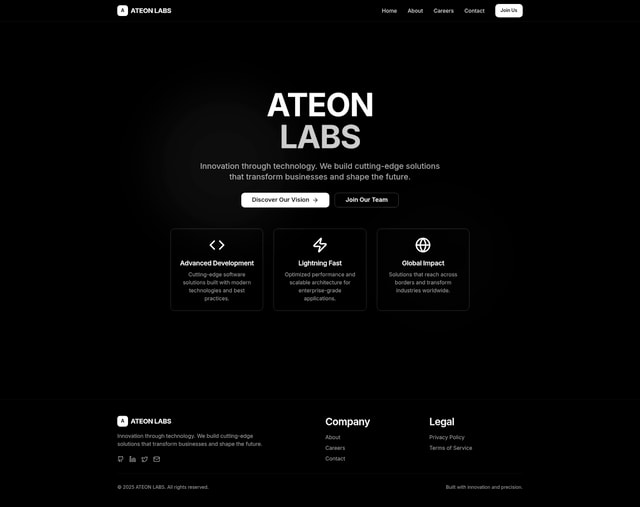 Ateon Labs Design