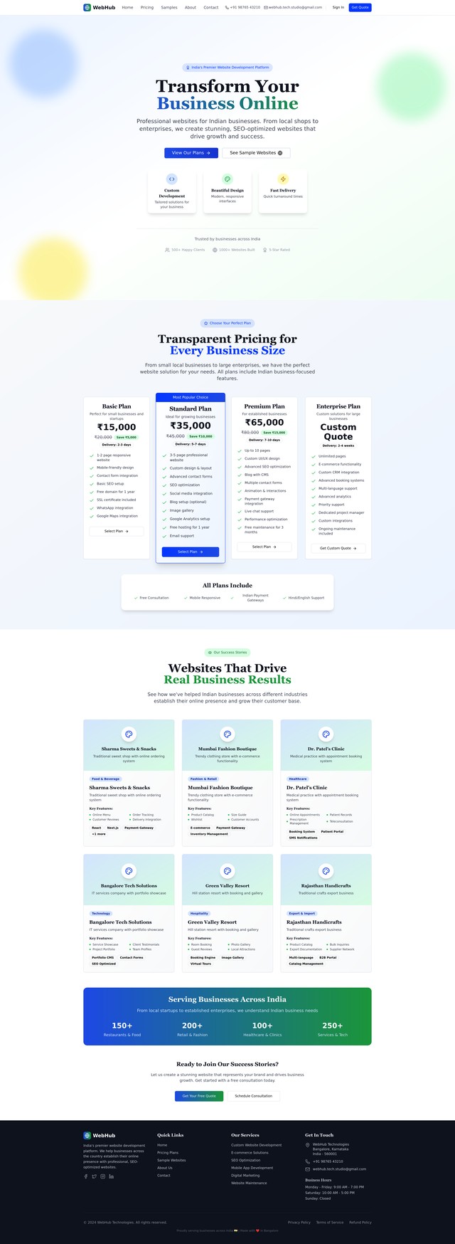 WebHub Platform