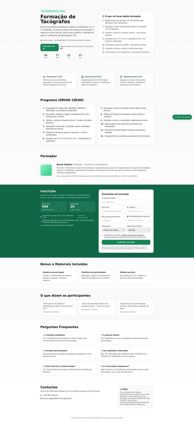 Tacógrafo Chatbot Assist