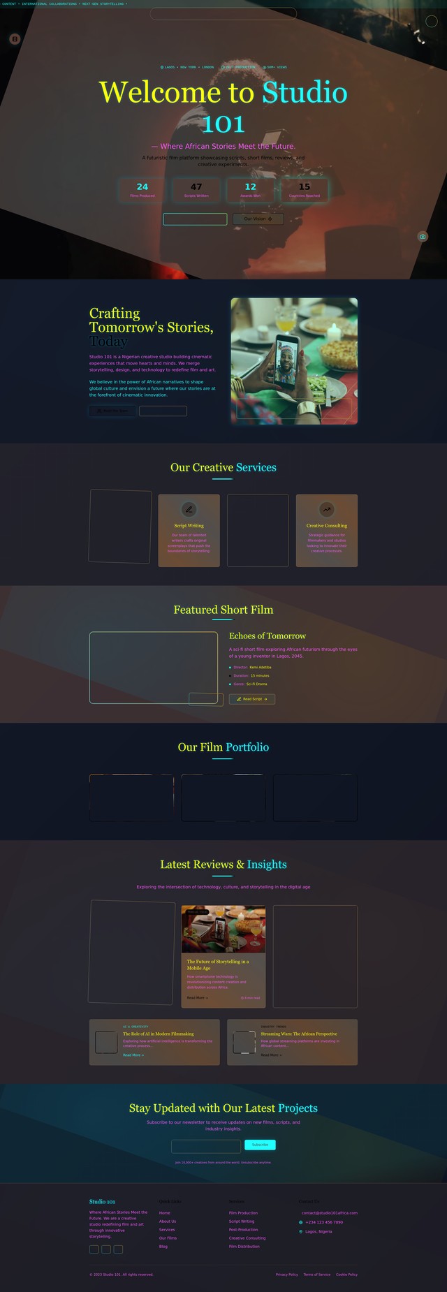 Website Blueprint