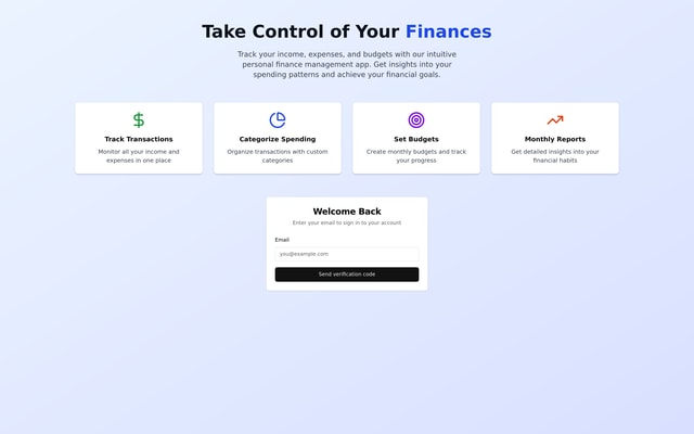Money Tracker App