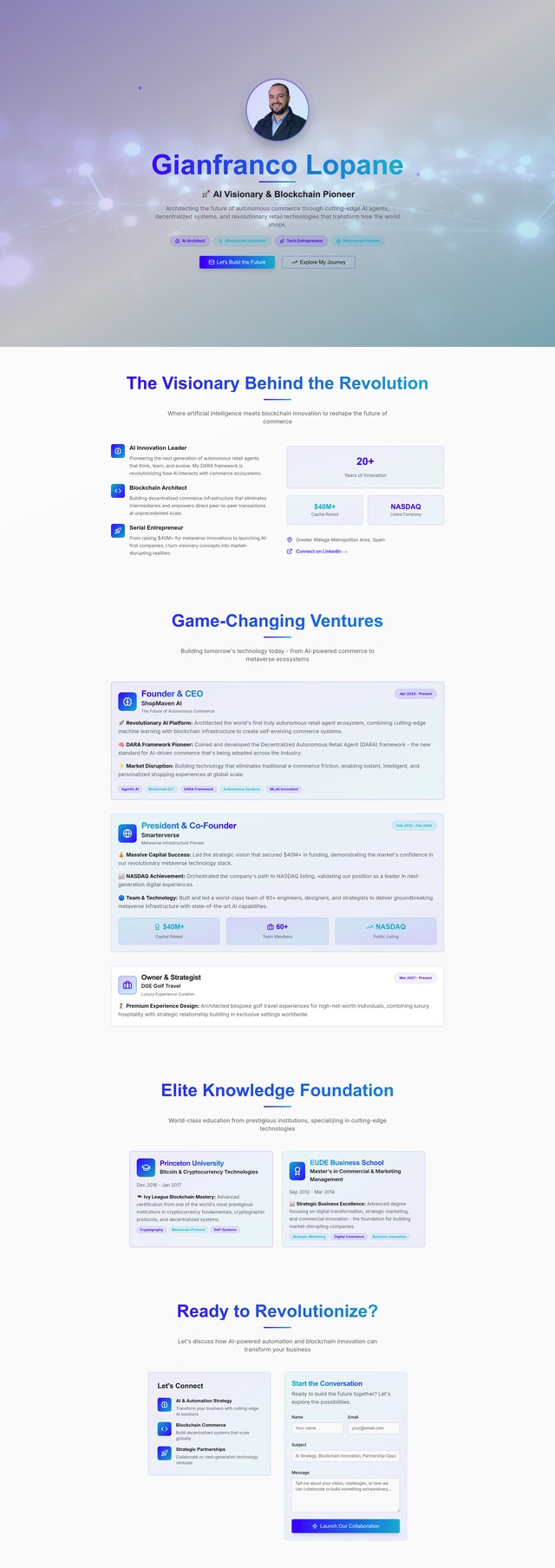 Website From LinkedIn