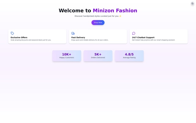 React Homepage