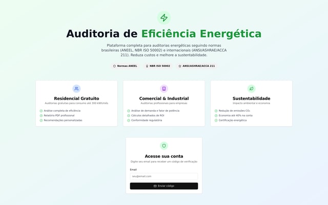 Energy Audit App
