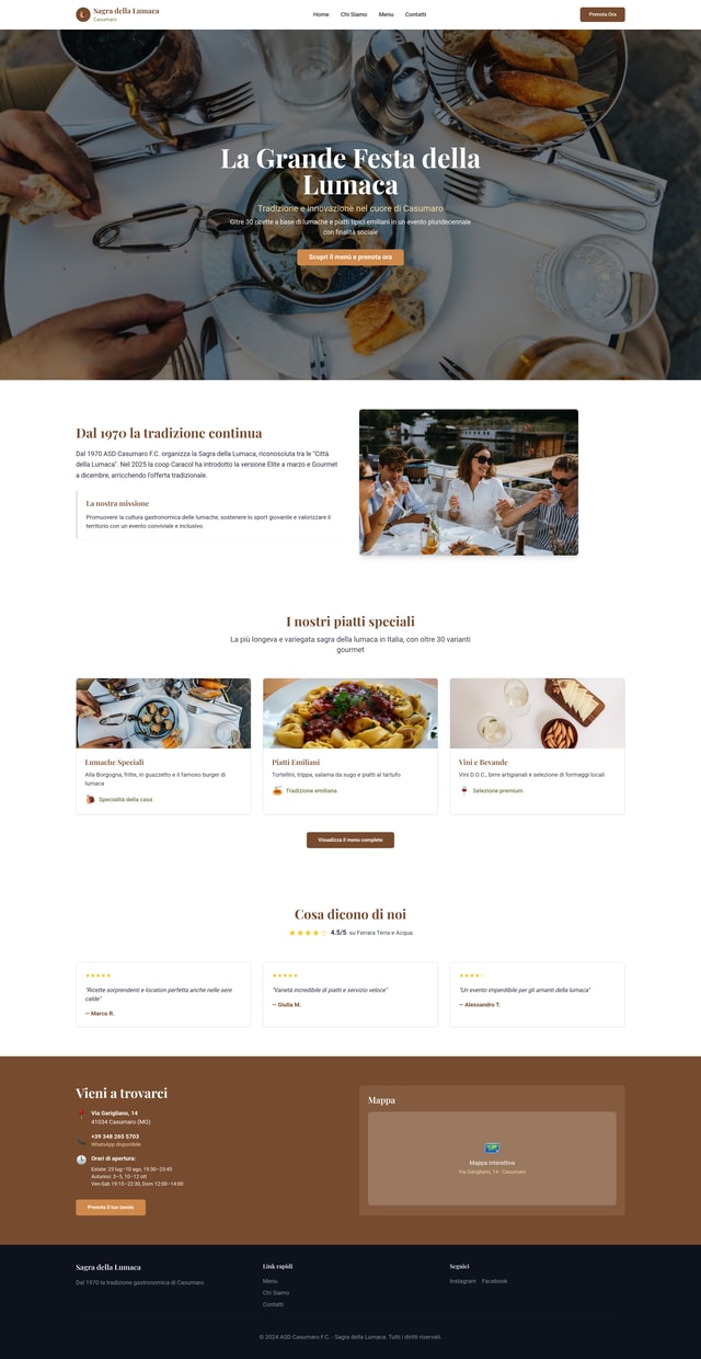 Lumaca Website Draft