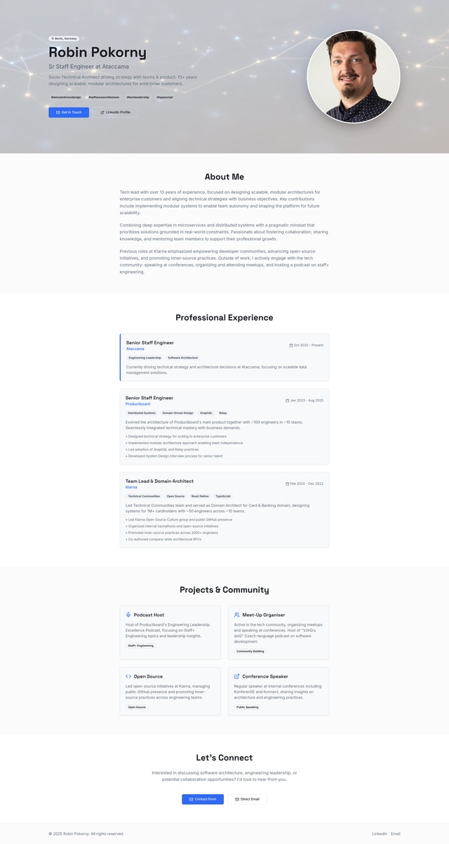 Website From LinkedIn