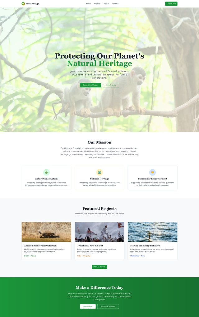 Nature Culture Web