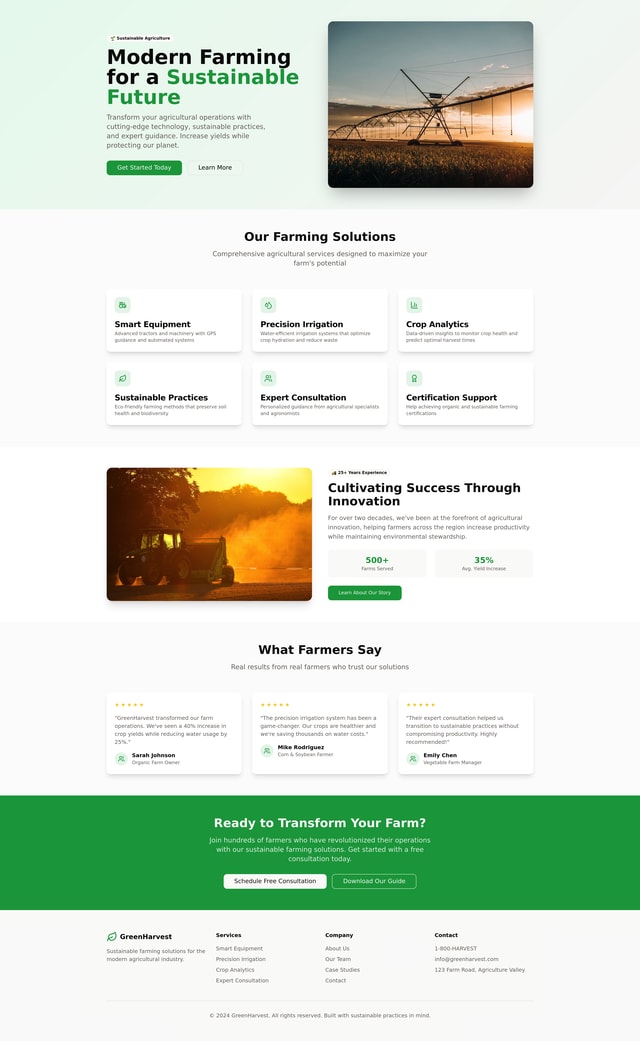 Farming Project Ideas