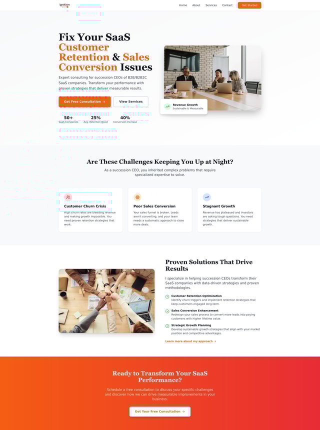 Ignition Point Website