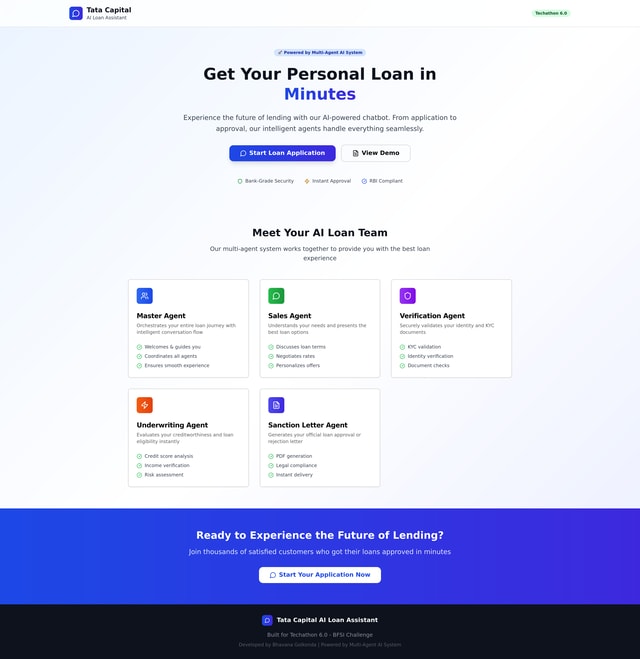 Loan Chatbot PPT