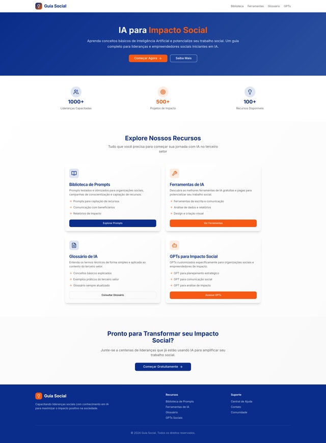 Guia Social: IA