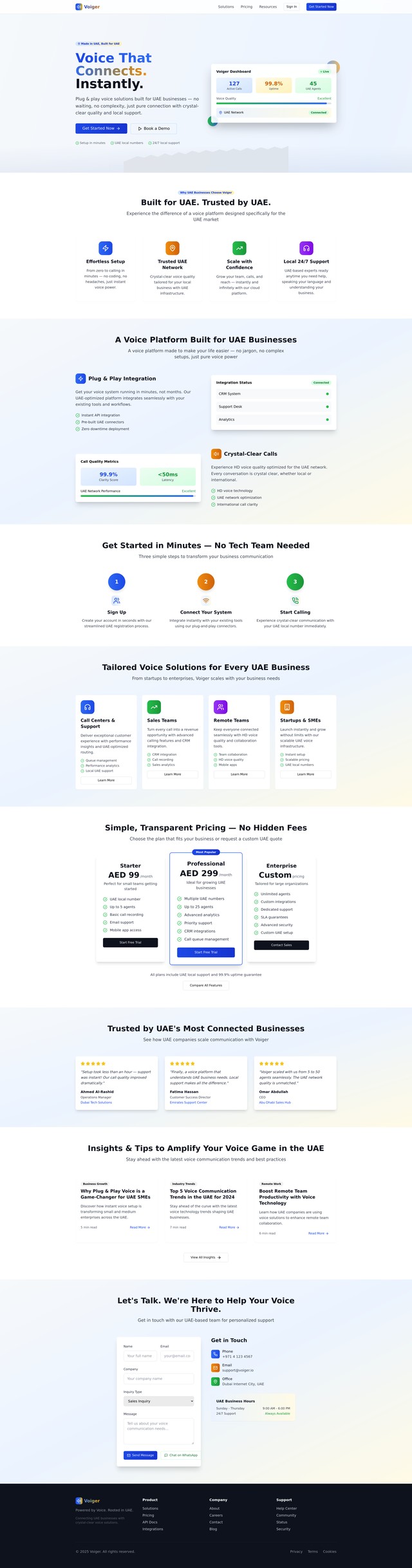 Contact Center Platform