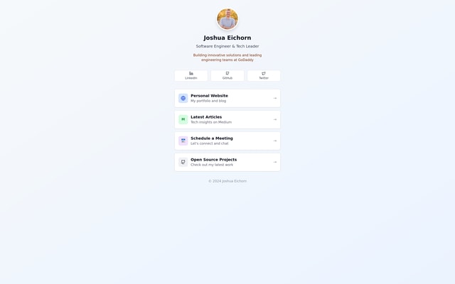 Bio Page Hub