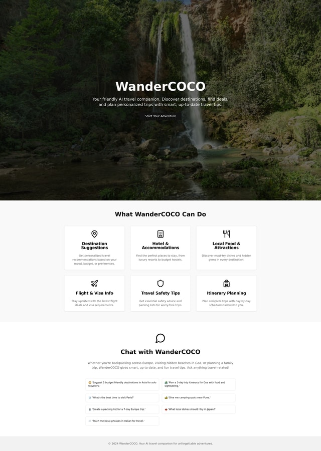 Travel With WanderCOCO