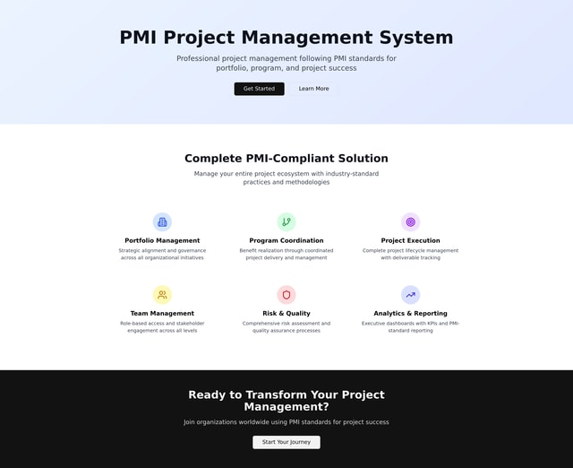 PMI App Design
