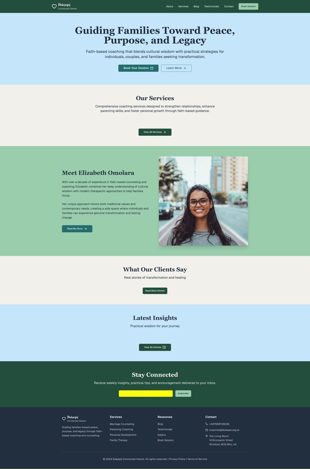 Website Specification