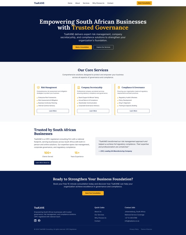 Tsakane Web Design