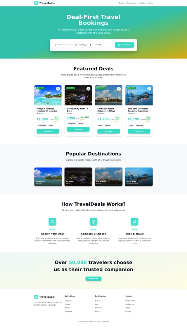 Travel Deals Aggregator
