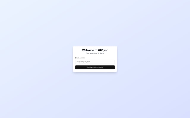 OfiSync Web App