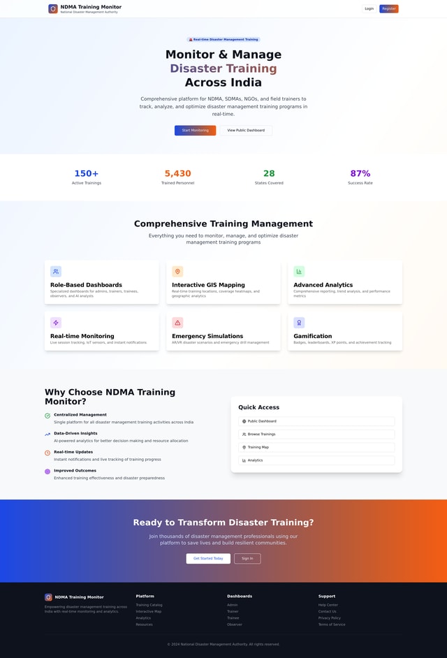 Disaster Training Hub