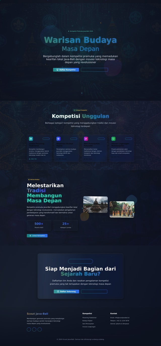 Scout Comp Website