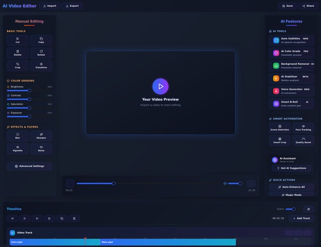 AI Video Editor