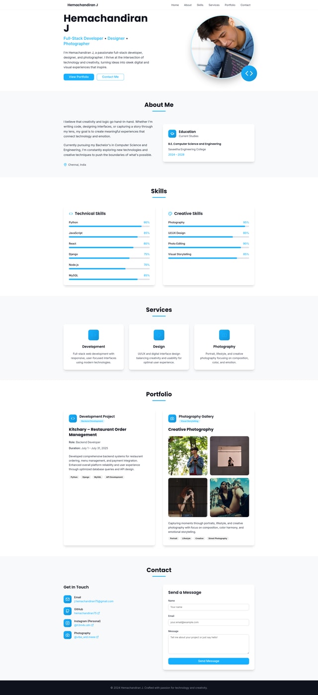 Portfolio Website