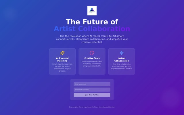 Beta Waitlist Page