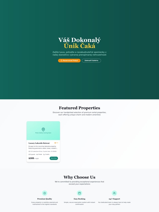 Rental Website
