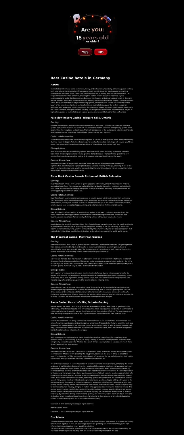 Casino Hotel Guide