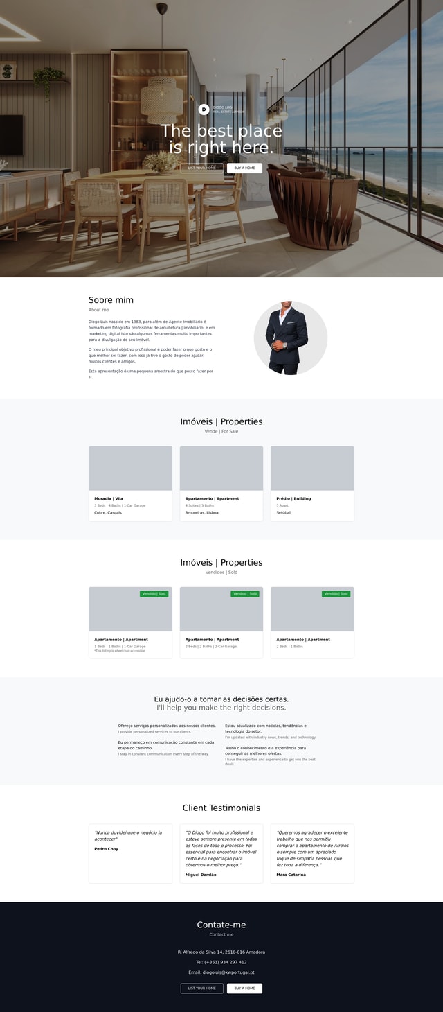 Landing Page Design