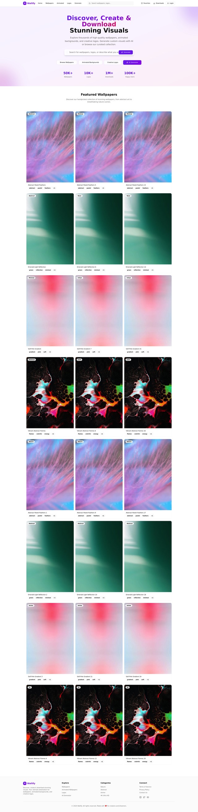 Wallify Website Edits