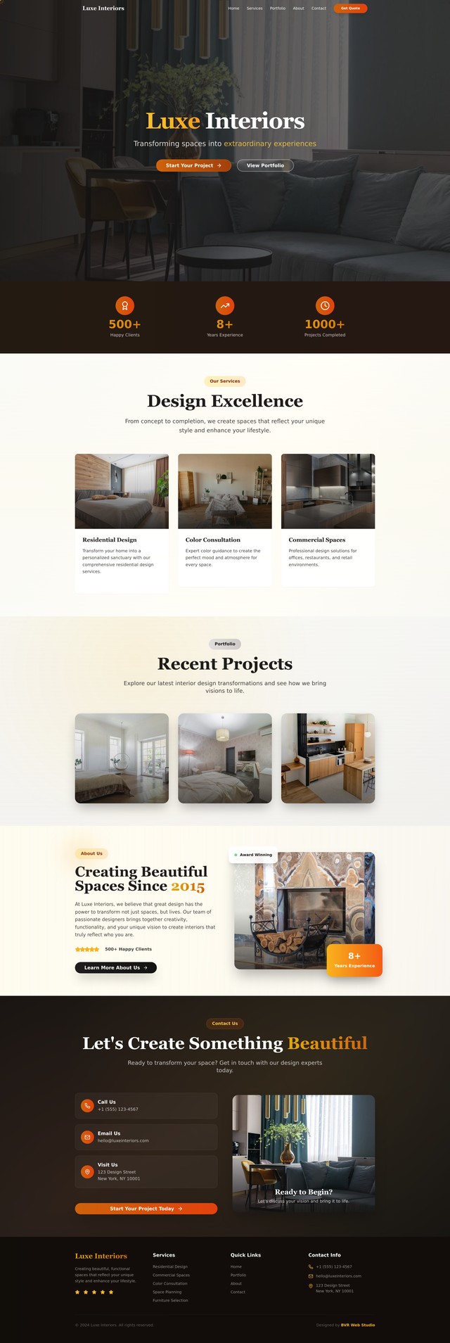 Design Firm Website