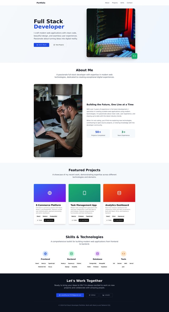 Portfolio Website