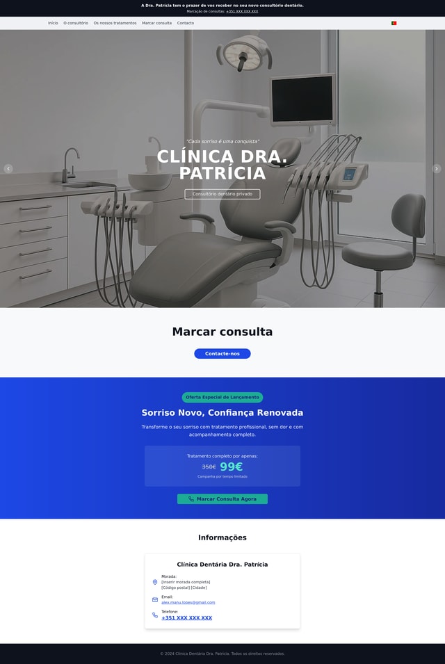 Dental Clinic Landing