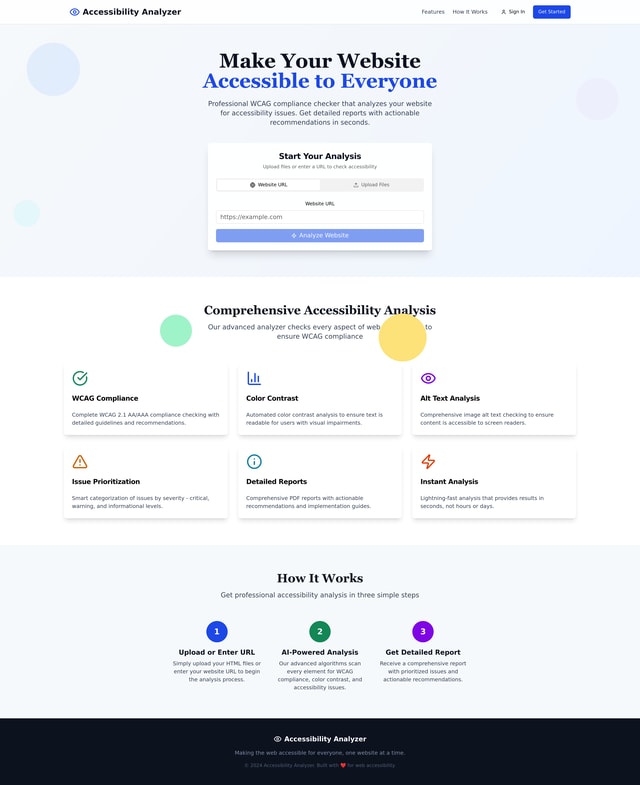 Accessibility Analyzer