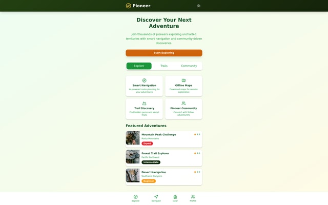 Pioneer App