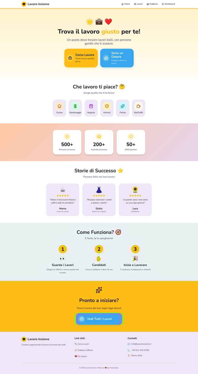 Inclusive Job Platform