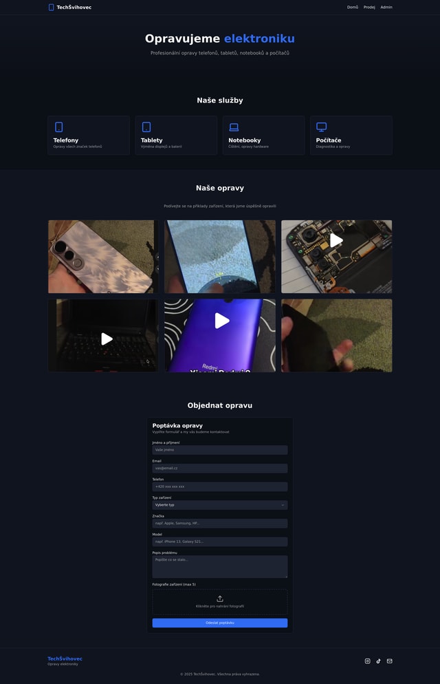 TechŠvihovec Website