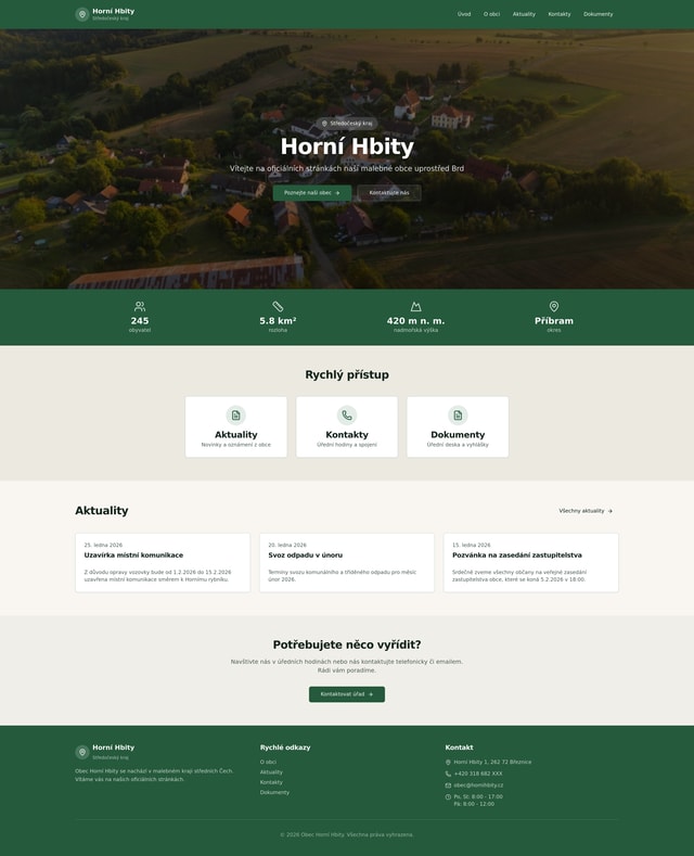 Village Website