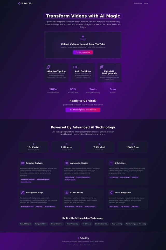 FuturClip App Explained