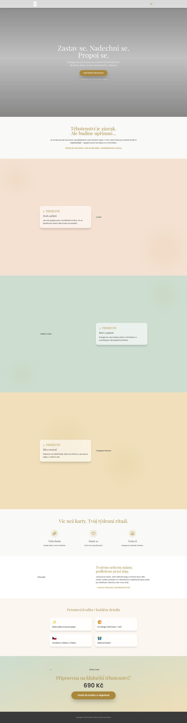 Lifinity Landing Page
