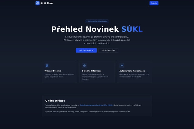Sukl News Digest