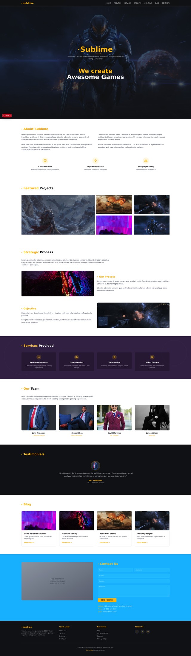 Layout from Template