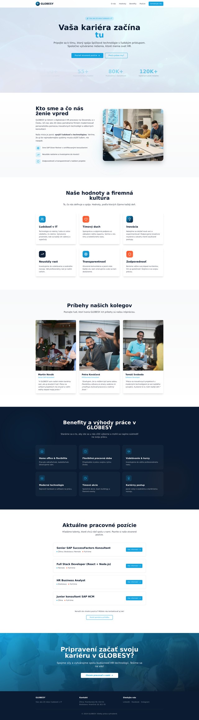 Employer Branding Website