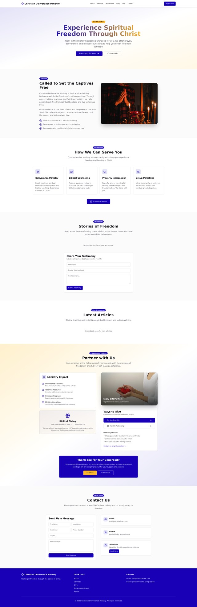 Deliverance Ministry Chat